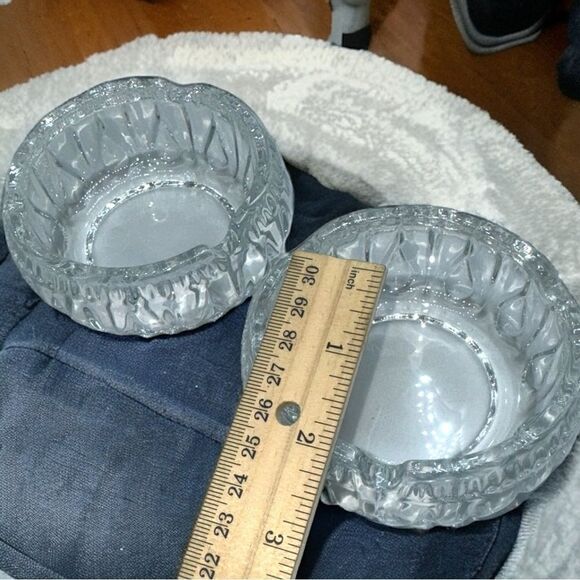 TWIN TEARDROP CRYSTAL ASHTRAY’S
Ashtray, jewelry dish, candy dish 
Lead crystal - Picture 3 of 12